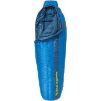 Big Agnes Mystic UL 15degF Down Sleeping Bag Blue Long / Left Hand