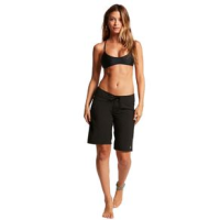 Volcom Simply Solid 11" Boardshort - Women's Black 11 11" Inseam