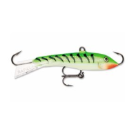 Rapala Jiggling Rap Lure Glow Green Tiger 1/8 oz 1-1/4"