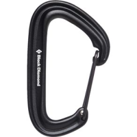 Black Diamond LiteWire Carabiner Black One Size