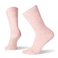 Smartwool Cable II Crew Sock - Women's Pinknectar M