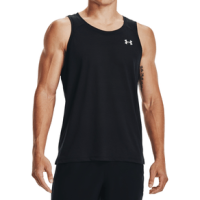 Under Armour Streaker Run Singlet - Men's Black / Reflective XXL