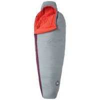 Big Agnes Elsie 15degF Synthetic Sleeping Bag - Women's Gray / Paprika PETITE
