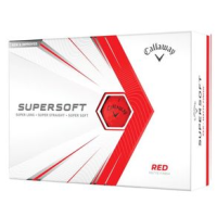 Callaway Golf Supersoft Matte Golf Ball (12 Pack) Red 12 Pack