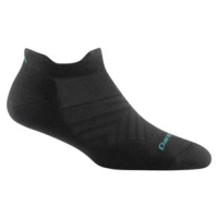 Darn Tough Coolmax Run No-show Tab Ultra-Lightweight Running Sock - Women's Black M