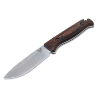 Benchmade Knife Saddle Mountain Skinner WOOD SATIN CPM-S30V FIXED