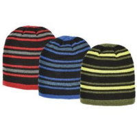 Grand Sierra Fleece Lined Acrylic Stripe Beanie - Boys' ASSORTED One Size