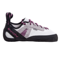 Evolv Elektra Lace Climbing Shoe - Women's White / Grape 6.5 Regular