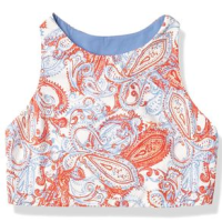 Carve Designs Sanitas Reversible Bikini Top - Women's Lily / Iris L