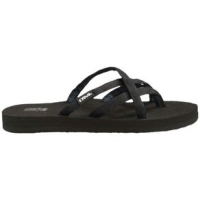 Teva Olowahu Sandal - Women's Mix B Black On Black 8 REGULAR