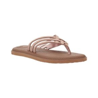 Sanuk Yoga Salty Woven Thong Sandal - Women's Rose Smoke 9