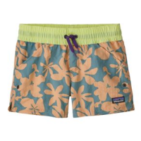 Patagonia Costa Rica Baggies Short Girls' - 3" Kalani Small / Cowry Peach S