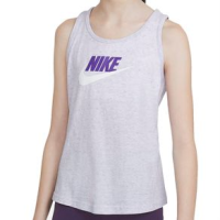 Nike Jersey Tank - Girl's Purple Chalk / Wild Berry S