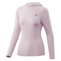 Huk Waypoint Hoodie - Women's Pink Lady L