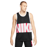 Nike Dri-FIT Basketball Jersey - Men's Black / University Red / White L