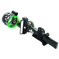 PSE Black Mountain Outfitters Carbon DR Driver Bow Sight BLACK 4 Pin .019 Right Hand