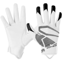 Cutters Rev Pro 4.0 Solid Football Receiver Glove - Men's White Xl
