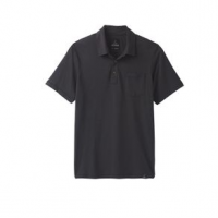 prAna Polo Shirt - Men's S Black