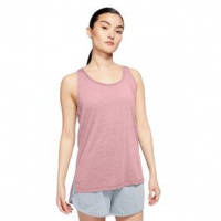 Nike Yoga Tank - Women's L Pink Glaze/Heather/White/Rust Pink