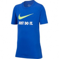 Nike JDI T-Shirt - Boy's L Game Royal/Volt