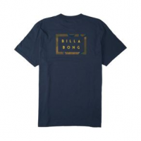 Billabong Diecut T-shirt - Boy's M/5 Classic Navy