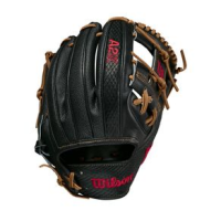 Wilson A2K 1786SS Infield Baseball Glove Black / Black / Red 11.5" Right Hand Throw
