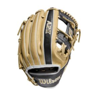 Wilson A2K SC1786 Infield Baseball Glove Blonde / Gunmetal 11.5" Right Hand Throw