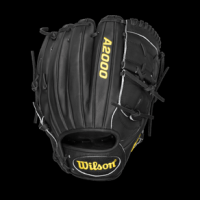 Wilson A2000 Clayton Kershaw Pitcher's Baseball Glove Black / Gold 11.75" Right Hand Throw