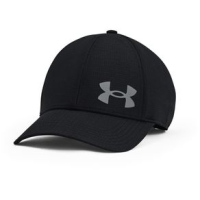 Under Armour Iso-Chill Armourvent Stretch Hat - Men's Black / Pitch Gray M/L