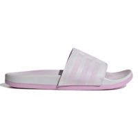 adidas Adilette Comfort Sandals - Women's Dash Grey / Clear Lilac / Cloud White 8 Regular