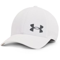 Under Armour Iso-Chill Armourvent Stretch Hat - Men's White / Pitch Gray XL/XXL