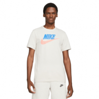 Nike NSW Swoosh T-Shirt - Men's L Light Bone/Magic Ember