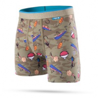 Stance Wholester Bait And Tackle Boxers - Men's S Bicycle Green