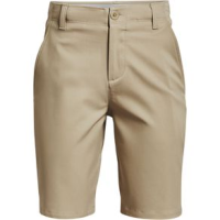 Under Armour Showdown Shorts - Boys' Barley / Mod Gray / Halo Gray XS