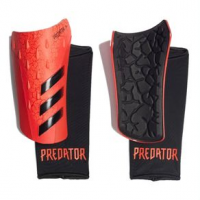adidas Predator 20 League Shin Guard - Adult M Solar Red/Black/Red