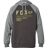 Fox Non Stop Raglan Pullover Hoodie - Men's Smoke S