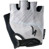 Specialized Body Geometry Dual-Gel Short Finger Glove - Women's Dove Gray Fern S