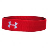 Under Armour Performance Headband - Men's One Size Red/White