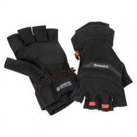 Simms Gore-Tex Infinium Half Finger Glove XL Black