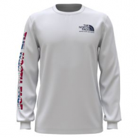 The North Face USA Long Sleeve Shirt - Men's XXL TNF White