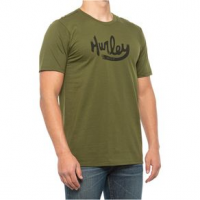 Hurley Premium Ovals Are Back Short Sleeve Graphic T-Shirt - Men's S LEGION GREEN
