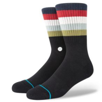 Stance Maliboo Crew Sock Black Fade L 1 Pack