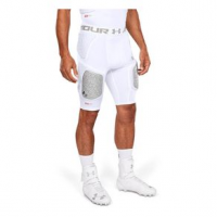 Under Armour Game Day Pro 5-pad Football Girdle - Men's L White/Black