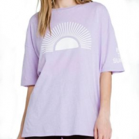 Billabong Into The Sunset T-shirt - Women's M Lilac