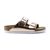 Birkenstock Arizona Soft Footbed Leather Sandal - Women's Copper Leather 42