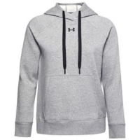 Under Armour Rival Fleece HB Hoodie - Women's Steel Medium Heather / Black S