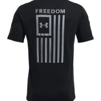 Under Armour Freedom Flag T-Shirt - Men's Black M