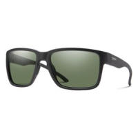 Smith Emerge Chromapop Sunglasses - Men's Matte Black / Chromapop Gray Green Polarized
