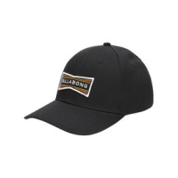 Billabong Walled Snapback Hat Black One Size