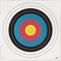 Kinsey's Archery Maple Leaf Target Face SOLD INDIVIDUALLY FITA 10-Ring 40